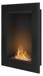 InFire - Vestavěný BIO krb 79x55 cm 3kW černá