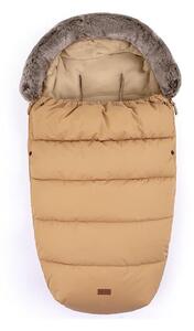 PETITE&MARS - Dětský fusak 4v1 COMFY Elegant Caramel/Beige hnědá