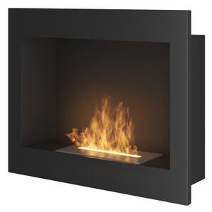 InFire - Vestavěný BIO krb 49x60 cm 3kW černá