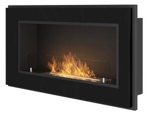 InFire - Vestavěný BIO krb 49x90 cm 3kW černá