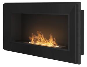 InFire - Vestavěný BIO krb 49x90 cm 3kW černá