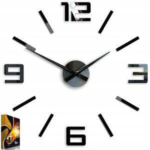 Nástěnné hodiny ModernClock černé 60 cm