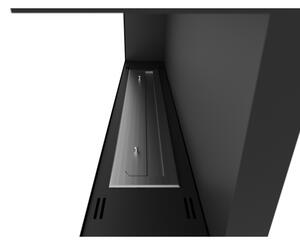 InFire - Rohový BIO krb 45x120 cm 3kW černá