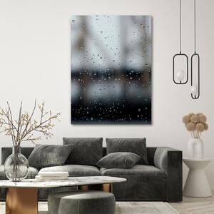 Obraz na plátně Kapky deště na okně - Dmitry Belov Rozměry: 40 x 60 cm