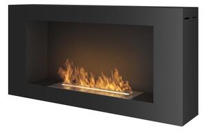 InFire - Nástěnný BIO krb 44x91 cm 3kW černá