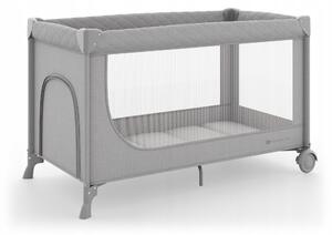 Kinderkraft cestovní postýlka LEODY UP grey