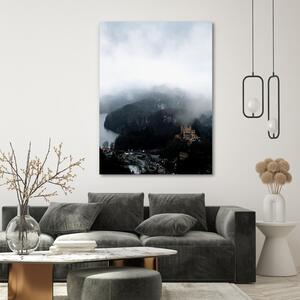 Obraz na plátně Vesnice v horách - Dmitry Belov Rozměry: 40 x 60 cm