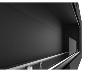 InFire - Vestavěný BIO krb 49x120 cm 3kW černá