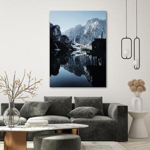 Obraz na plátně Lago de Braies - Dmitry Belov Rozměry: 40 x 60 cm