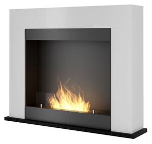 InFire - BIO krb 87,5x110 cm 3kW bílá