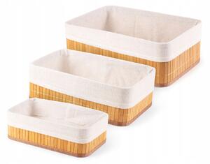 Úložný box set 3ks, Compactor Basket