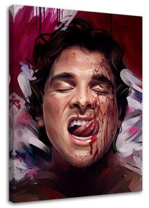 Obraz na plátně Americké psycho, Christian Bale - Dmitry Belov Rozměry: 40 x 60 cm