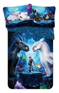 Sada povlečení Jerry Fabrics Jak vycvičit draka 140x200 cm
