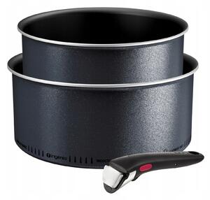 SADA HRNCŮ TEFAL INGENIO 2x rendlíky 16/20 + rukojeť 3 prvky l0369452