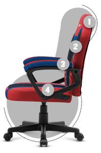 Dětská herní židle Ranger - 1.0 Spider Mesh