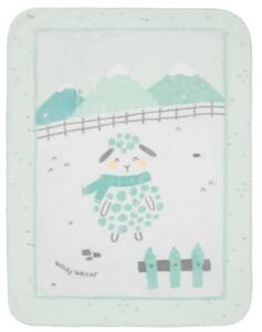 KikkaBoo Dětská deka Super Soft 140x110 cm Sleepy Sheep