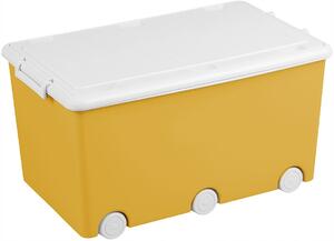 Úložný box na hračky Tega PW-001-124 36 x 29 x 57 cm žlutý