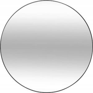 Zrcadlo Atmosphera nástěnné kulaté kovový rám 100 x 100 mm