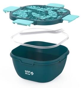 NAVA obědový box LUNCH BOX čtverec 1,7 l We Care