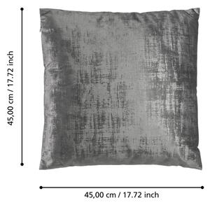 Eglo 420074 - Dekorační polštář SINGU 45x45 cm šedá
