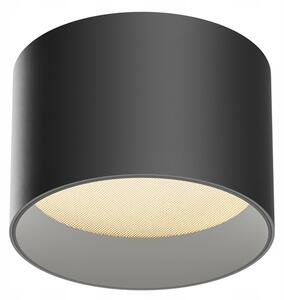 Stropní svítidlo Maytoni černé kulaté LED 8 W 3000 K