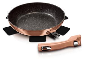 Pánev Berlinger Haus 28 cm mramorová s poklicí a odnímatelnou rukojetí