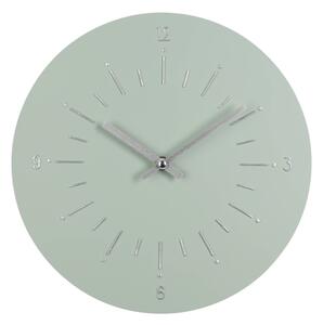 Eglo 425511 - Nástěnné hodiny TAKAHAGI 1xAA pr. 30 cm zelená