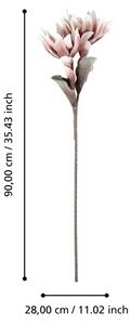 Eglo 428124 - Umělá květina MOLAVE 90 cm růžová