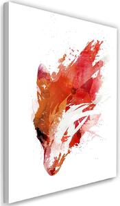 Obraz na plátně Červeno-oranžová liška - Robert Farkas Rozměry: 40 x 60 cm