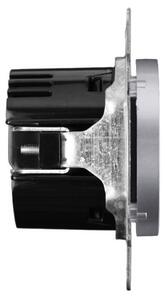 Elhard Kulatá USB A+C zásuvka Rondo 20W, stříbrná RD2033S