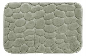 KOUPELNOVÁ PŘEDLOŽKA SE VLISSOVANÝM VZOREM ZELENÁ 50 x 80 CM DO KOUPELNY