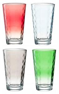 Leonardo sklenice Optic color 540 ml 4 ks