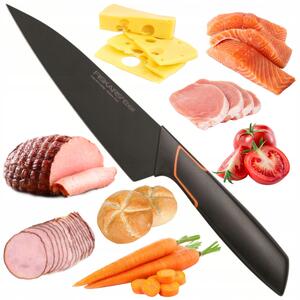 FISKARS EDGE Velký kuchařský Nůž 19 cm na maso, ryby, sekání bylinek a zeleniny