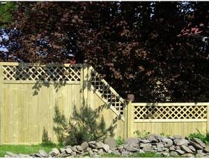 B&D Burchex Dřevěný plot BASIL