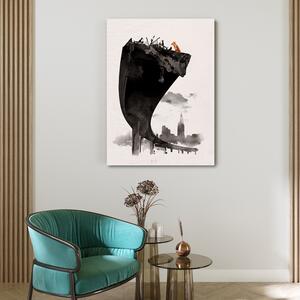 Obraz na plátně Zvědavá liška - Robert Farkas Rozměry: 40 x 60 cm