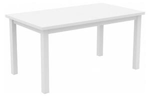 Rozkládací jídelní stůl LIAM 150/190x80 cm bílá