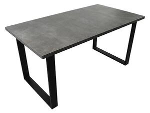 Rozkládací jídelní stůl COLIN 150/180x80 cm šedá