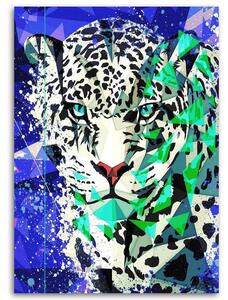 Obraz na plátně Bílý gepard jako ručně malovaný - Cantu Rozměry: 40 x 60 cm