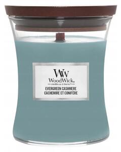 Sójová vonná svíčka Evergreen Cashmere Woodwick 1 ks