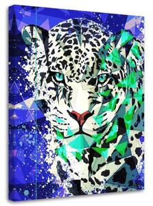 Obraz na plátně Bílý gepard jako ručně malovaný - Cantu Rozměry: 40 x 60 cm