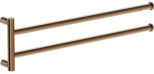 Mexen Loop, držák na ručníky 41 cm, růžové zlato, 70A71049-60