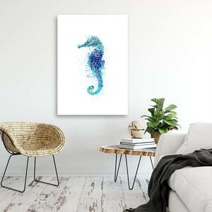 Obraz na plátně Akvarelový mořský koník - Andrea Haase Rozměry: 40 x 60 cm