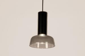 Závěsné skleněné svítidlo nad noční stolek do ložnice Louver Glass One 83 (LMD)