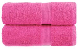 Premium ručníky SOLUND 2 ks růžové 30 x 50 cm 600 g/m² 137518