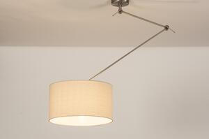 Závěsné nastavitelné svítidlo nad jídelní stůl Snap Light Crema (LMD)