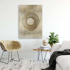 Obraz na plátně Zlatý kruh - Andrea Haase Rozměry: 40 x 60 cm