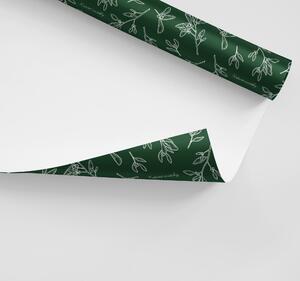 EPipí Vánoční balicí papír - Jmelí zelené Počet archů: 1 arch
