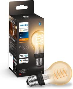 Chytrá LED žárovka Philips Hue White Filament E27 A60 7,2 W 550