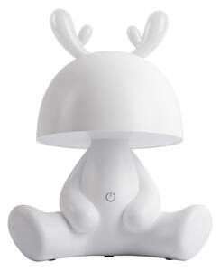 NOČNÍ LAMPA PRO DĚTI DO DĚTSKÉHO POKOJE BÍLÉ BEZDRÁTOVÉ SOBÍK