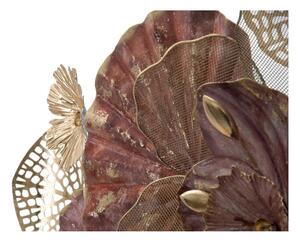 Kovová závěsná dekorace Mauro Ferretti Flowery, 118 x 58 cm